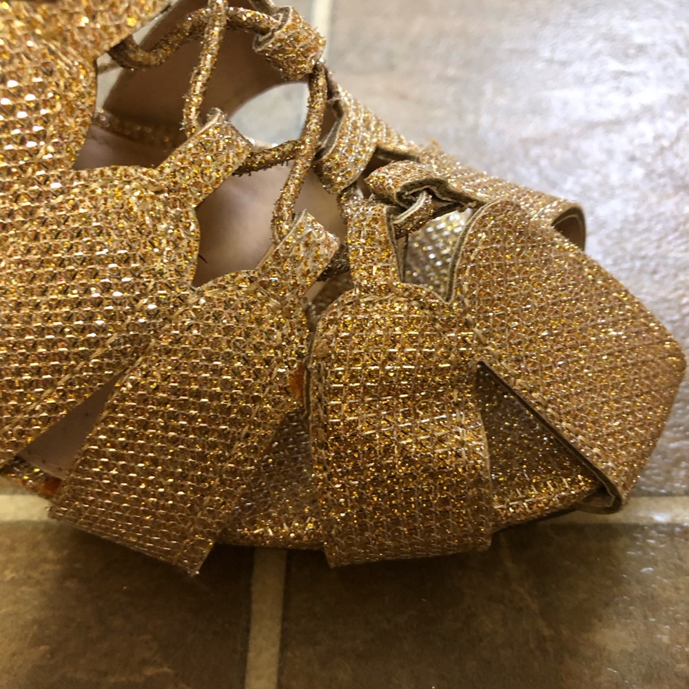 LILIANA HIGH HEEL GLITTER BOOTIES SIZE: 9.0 - Picture 15 of 15